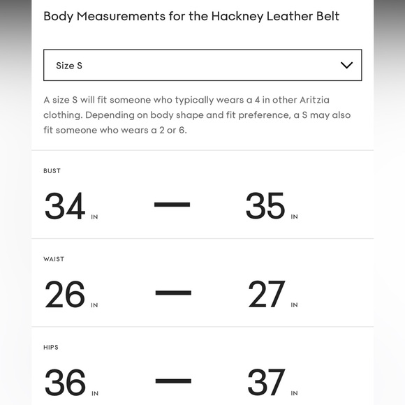 COPY - Aritzia Hackney Leather Belt - Picture 2 of 2